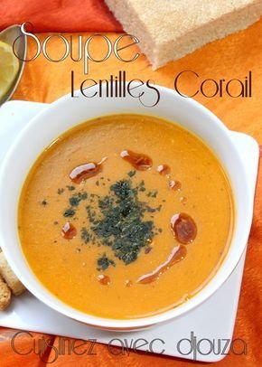 Soupe Turque de Lentilles Corail (Mercimek Corbasi)
